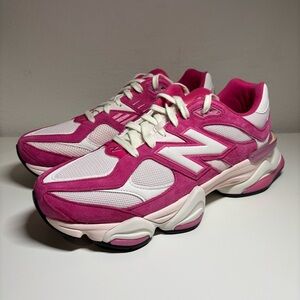 NEW NEW BALANCE 9060 Fuchsia Pink Mens Size 11.5